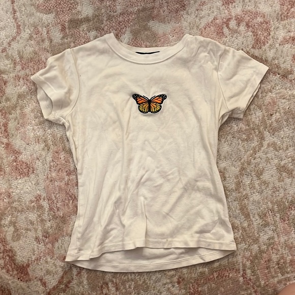 butterfly brandy melville top - Picture 1 of 1
